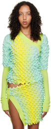 Chet Lo Blue Slope Sweater
