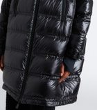 Moncler Grenoble Rochelairs hooded down coat