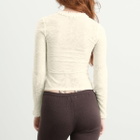 My Mum Made It Women's Lace Poem Top in White
