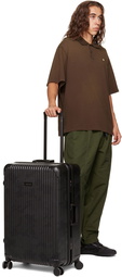 Master-Piece Co Black Trolley Suitcase