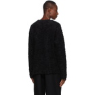 Winnie Black Mohair Sweater