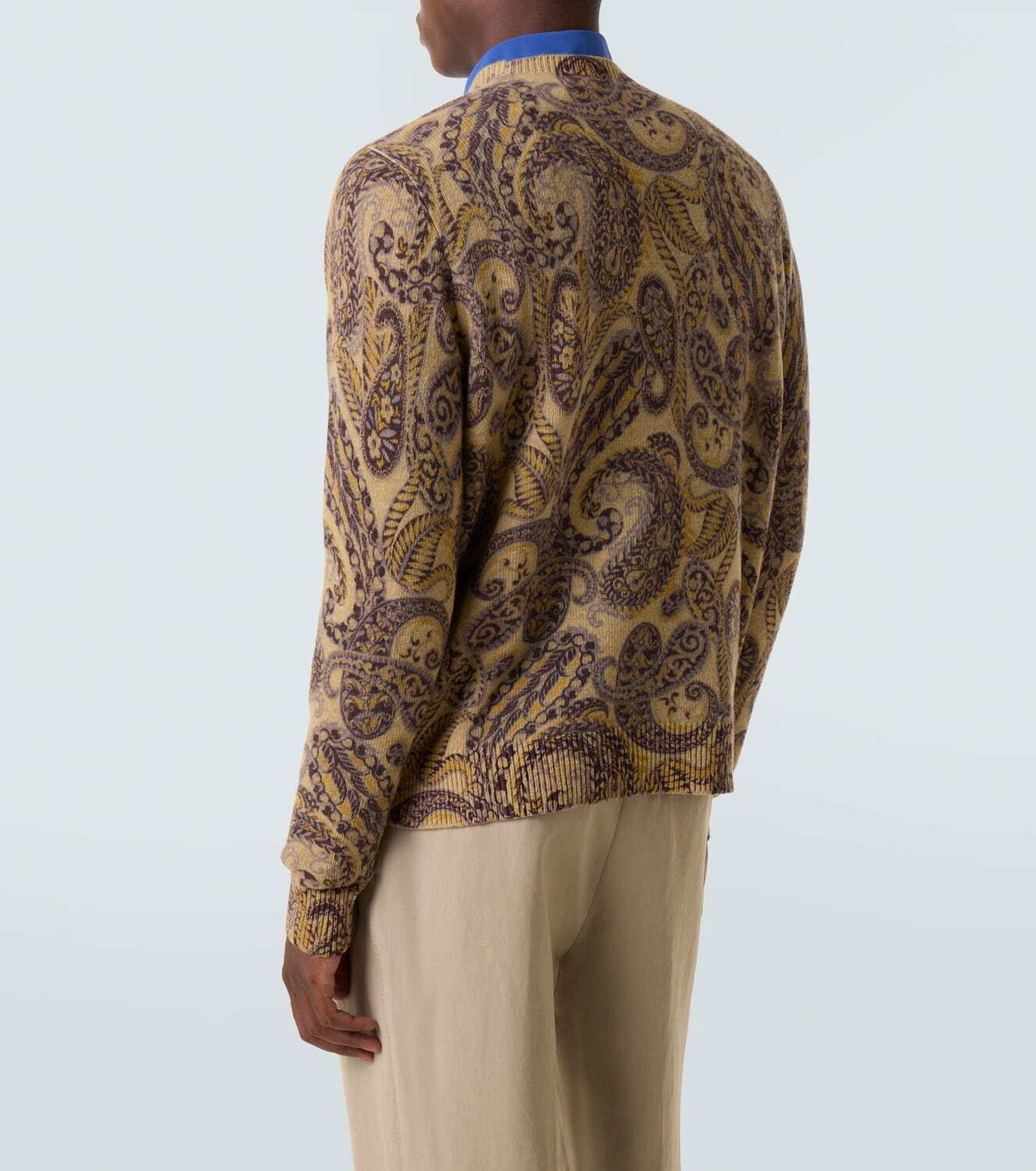 Etro Jacquard wool sweater
