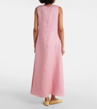 Asceno Tallin linen midi dress
