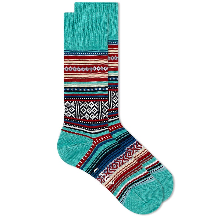 Photo: CHUP by Glen Clyde Company Pano Sock in Teal