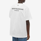 Wooyoungmi Men's Back Logo T-Shirt in White