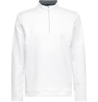 ADIDAS GOLF - Club Recycled Stretch-Jersey Half-Zip Golf Sweatshirt - White