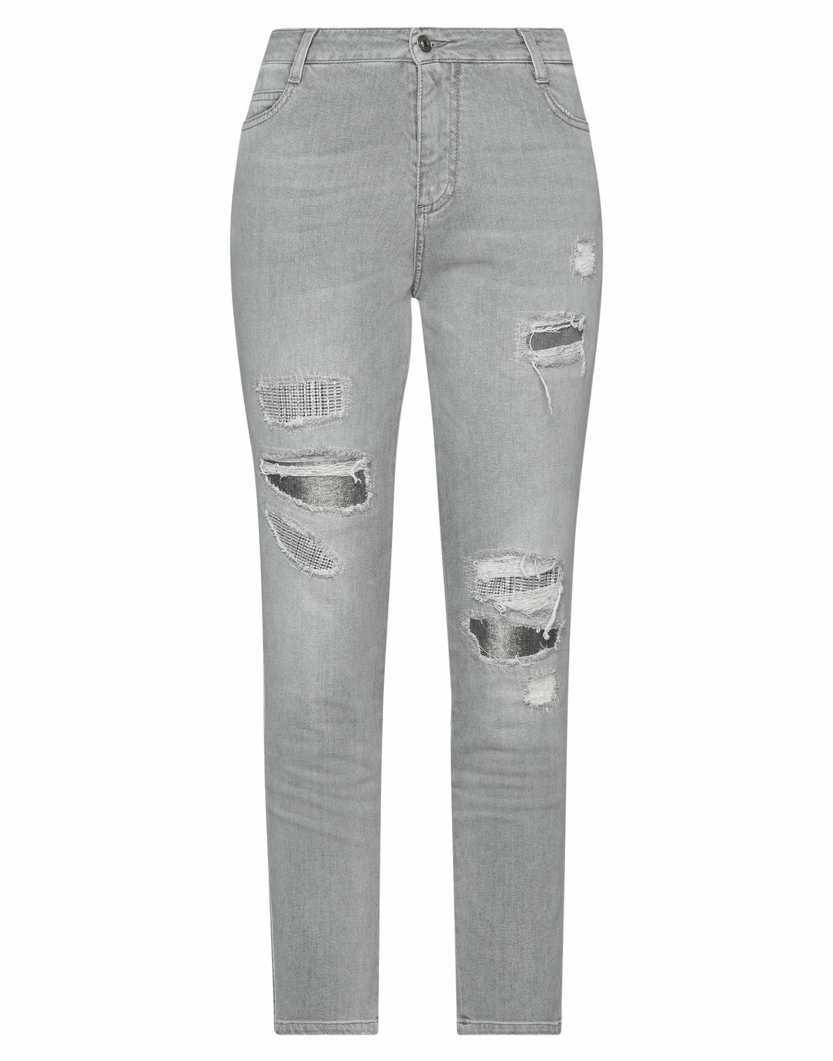 Ermanno Scervino Womens Jeans in Grey