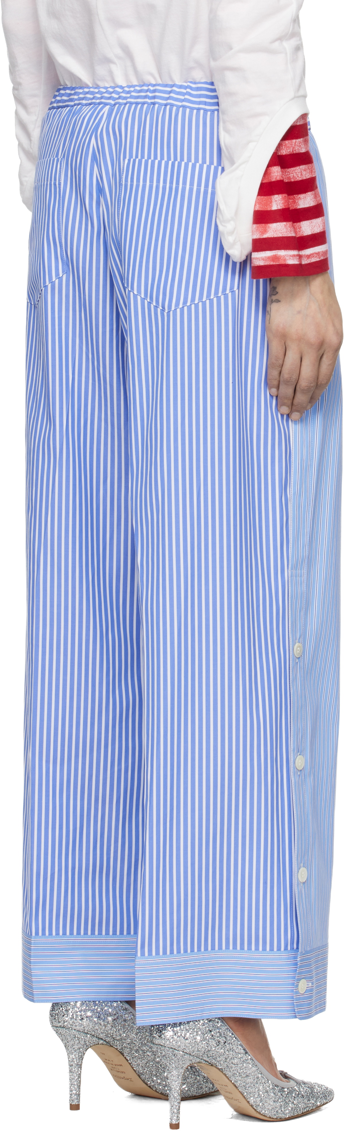 UNDERCOVER Blue UP1F1508-1 Trousers