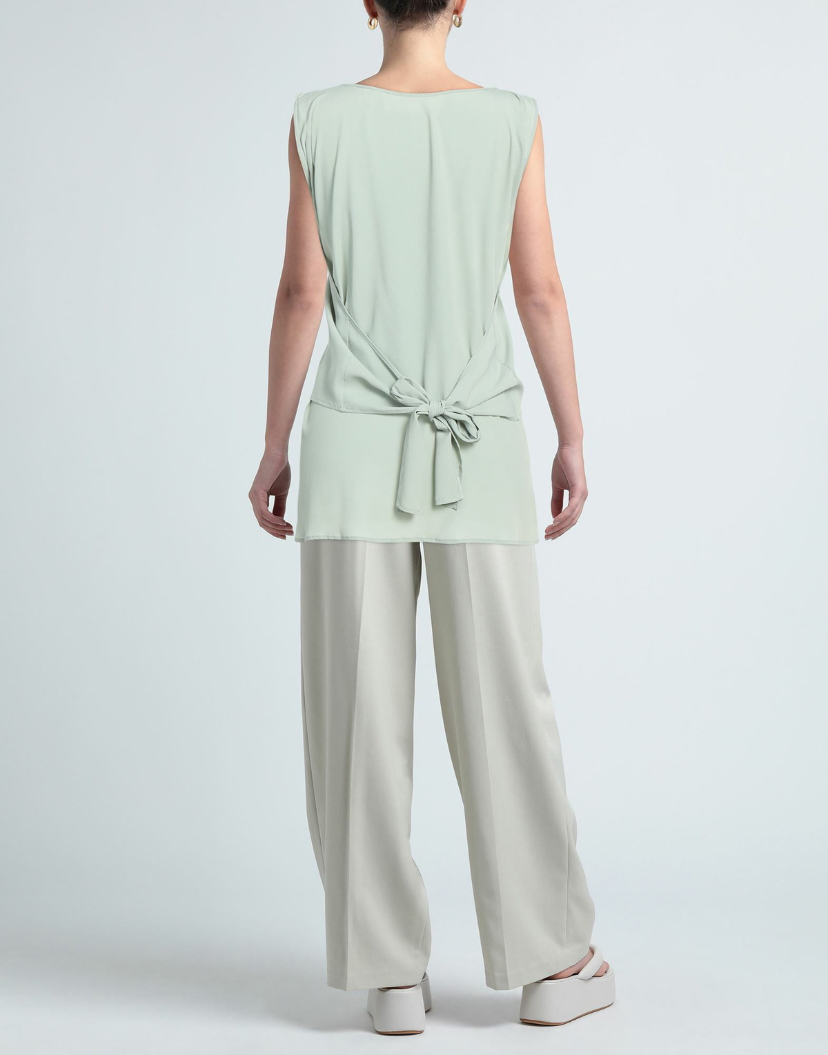 Erika Cavallini Womens Top in Sage green