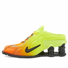 Nike x Martine Rose Shox MR4 Sneakers in Orange/Black/Silver