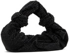 SIMONMILLER Black Crystal Lopsy Bag