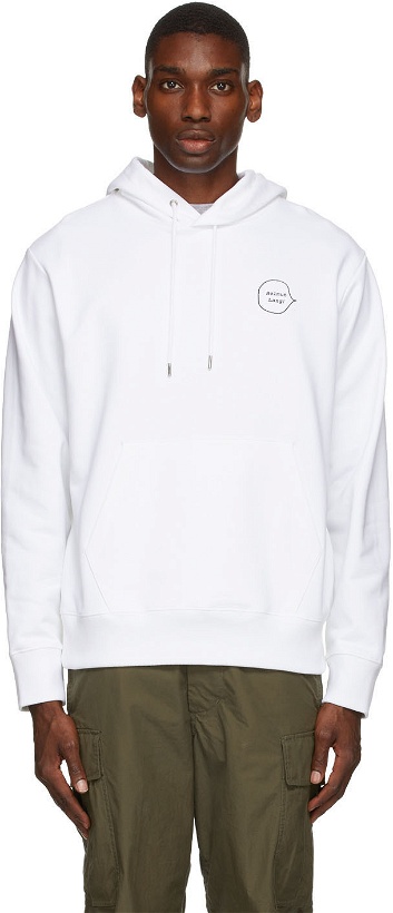 Photo: Helmut Lang White Puppy Hoodie