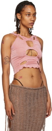 TYRELL SSENSE Exclusive Pink Tank Top