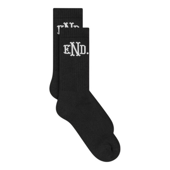 Photo: END. Monogram Sock in Black