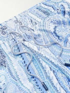 Etro - Roma Straight-Leg Mid-Length Paisley-Print Swim Shorts - Blue