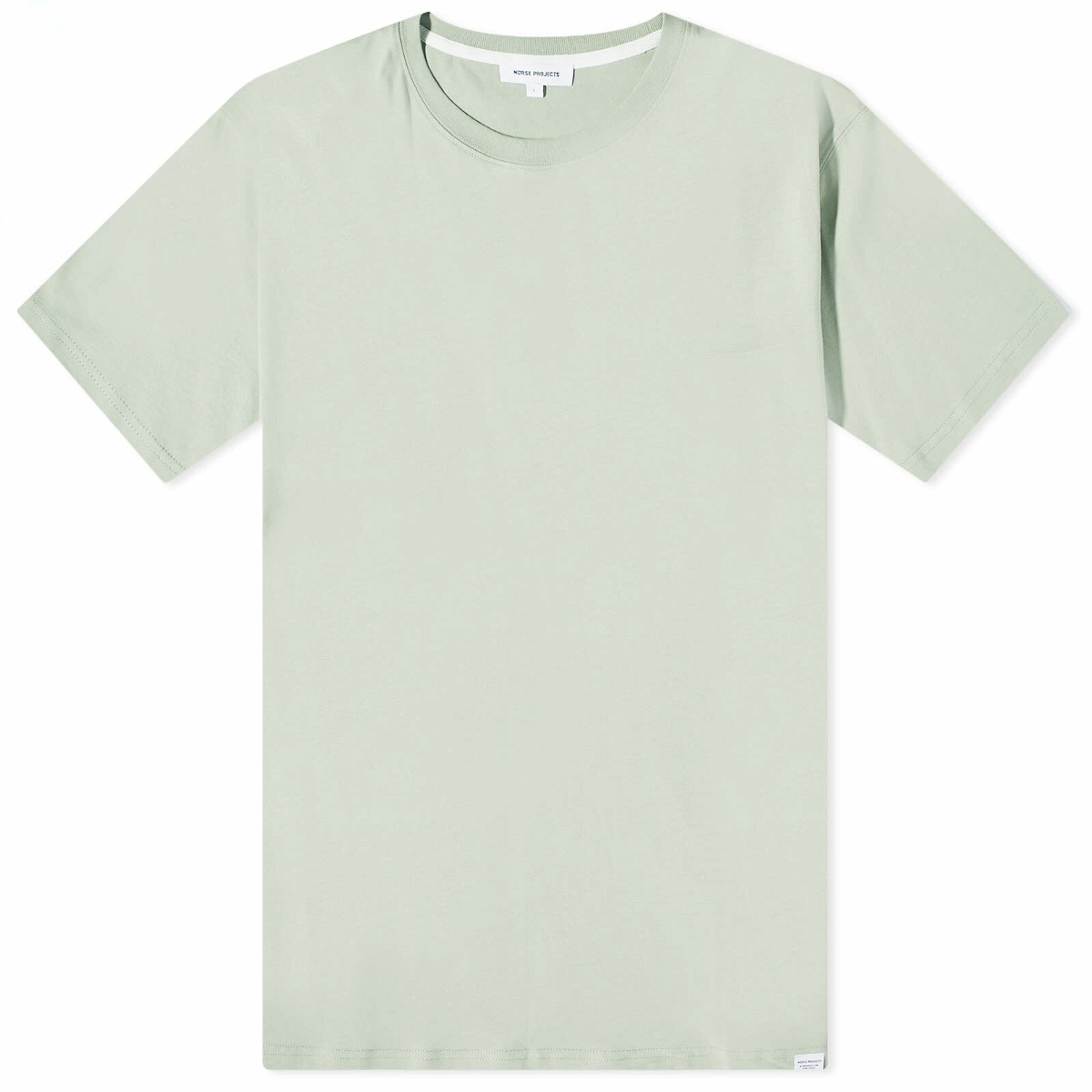 Photo: Norse Projects Men's Niels Standard T-Shirt in Sunwashed Green