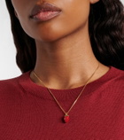Saint Laurent Strawberry pendant necklace