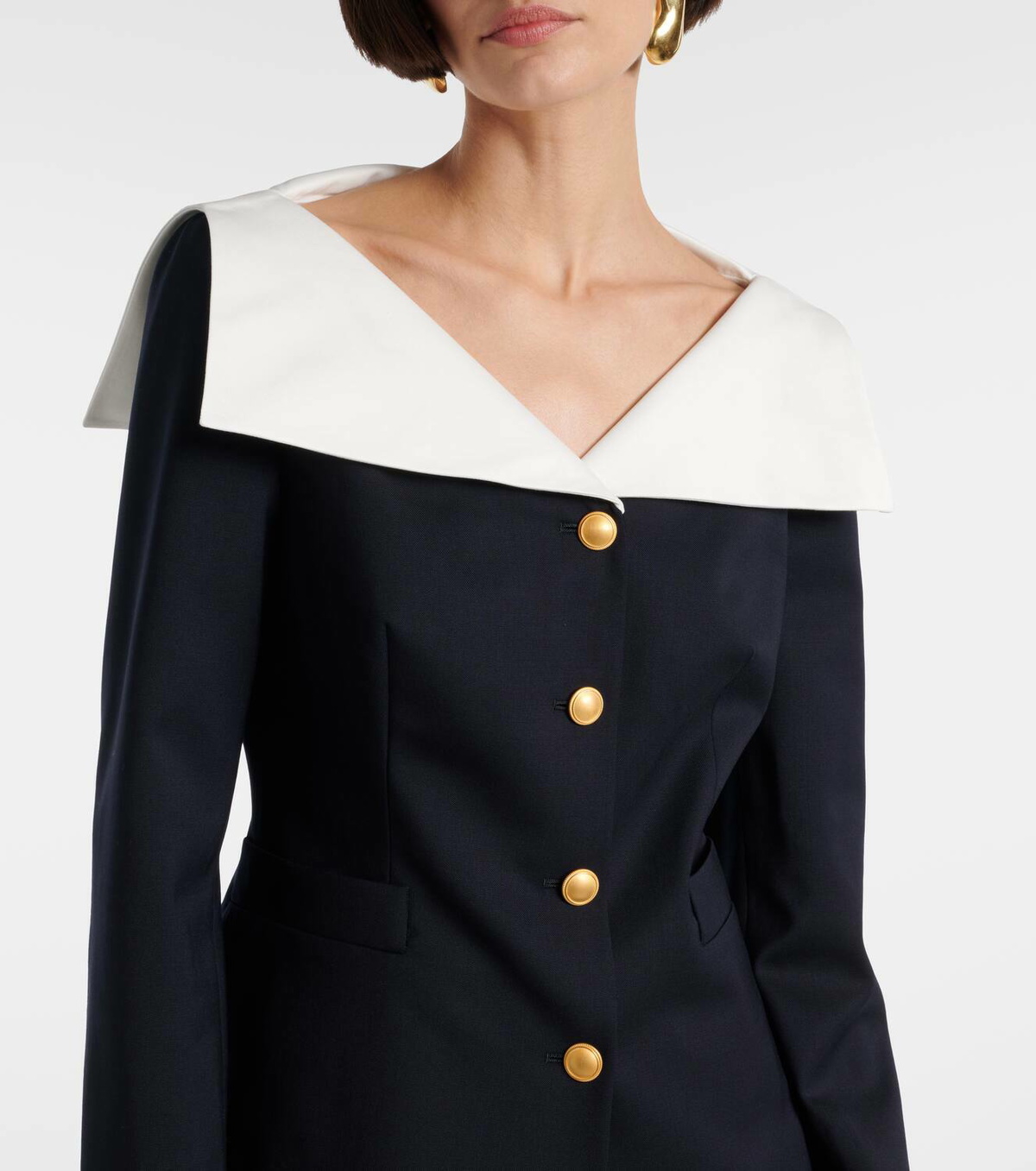 Alessandra Rich Wool-blend jacket