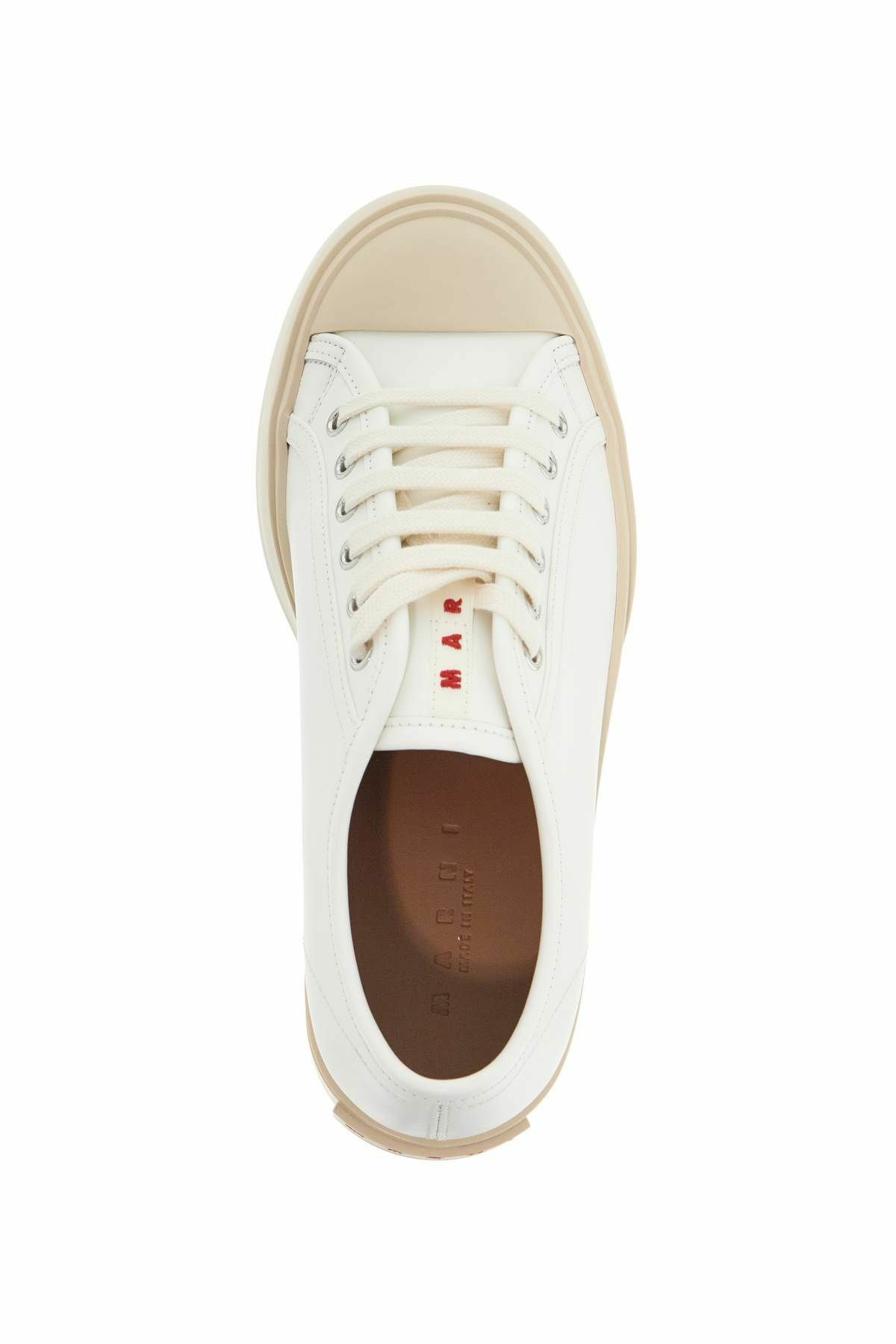 MARNI leather pablo sneakers White Marni MARNI leather pablo sneakers White Marni