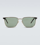 Saint Laurent Square-frame metal sunglasses