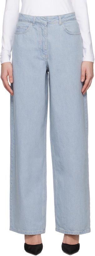 Photo: REMAIN Birger Christensen Blue Cocoon Denim Jeans