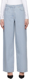 REMAIN Birger Christensen Blue Cocoon Denim Jeans