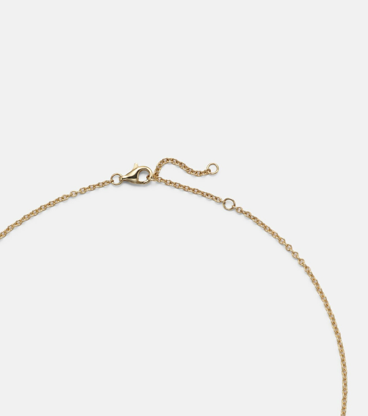 Yvonne Léon L'Acquarium 9kt gold pendant necklace with gemstones