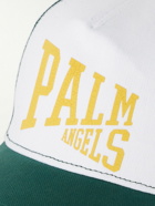 Palm Angels - PA League Logo-Print Cotton-Blend Twill and Mesh Trucker Cap