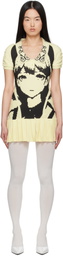 Ashley Williams Yellow Amelia Minidress