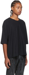 HOMME PLISSÉ ISSEY MIYAKE Black Release-T Basics T-Shirt