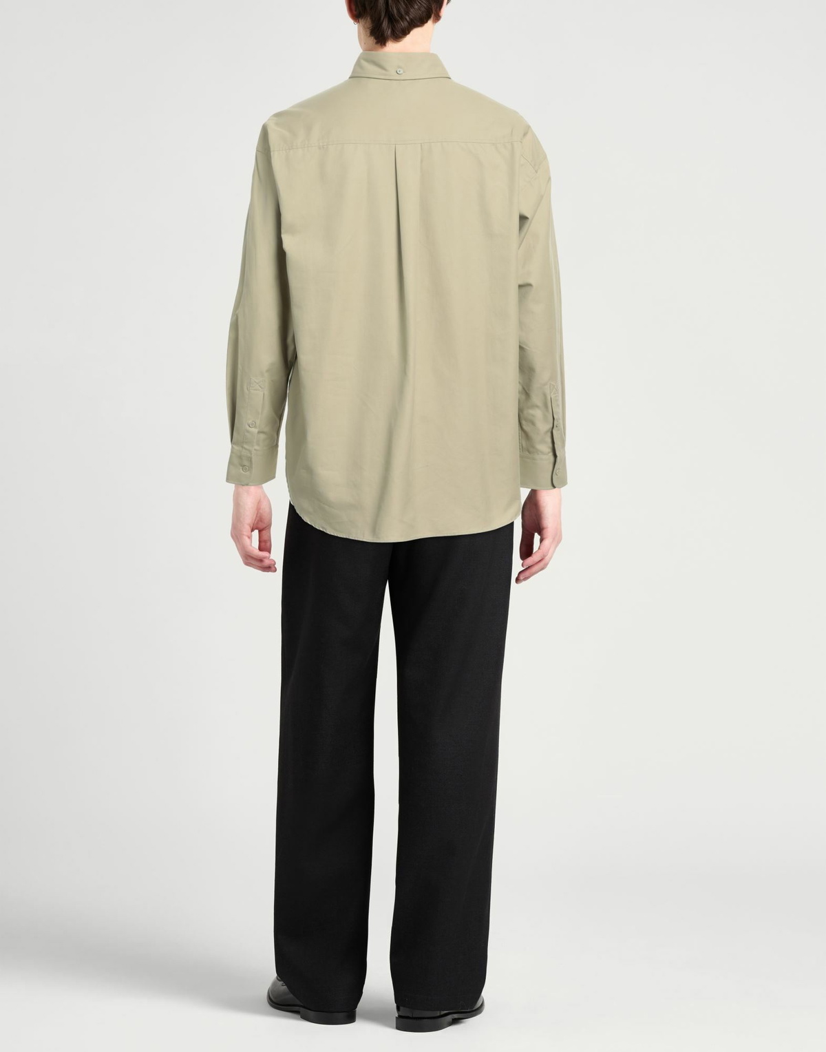 Burberry Mens Shirt in Sage green