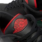 Air Jordan Men's 2 Retro Low Sneakers in Black/Fire Red