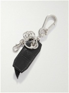 Master-Piece - Silver and Gold-Tone Leather Key Ring