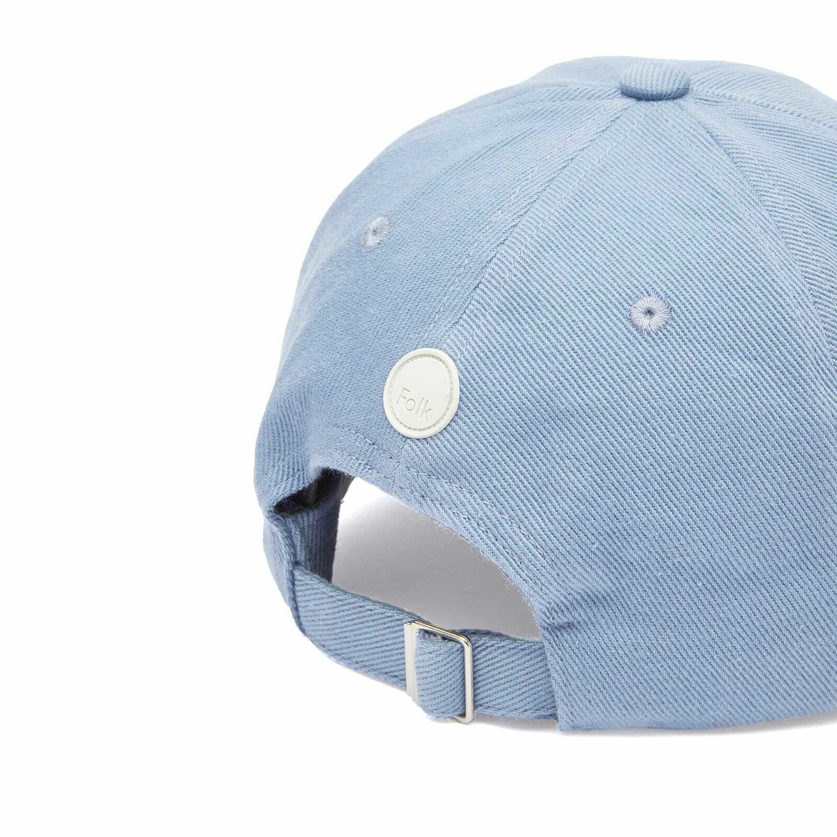 Folk Men's Twill Cap in Soft Blue 