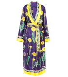 Dolce&Gabbana - Printed silk robe