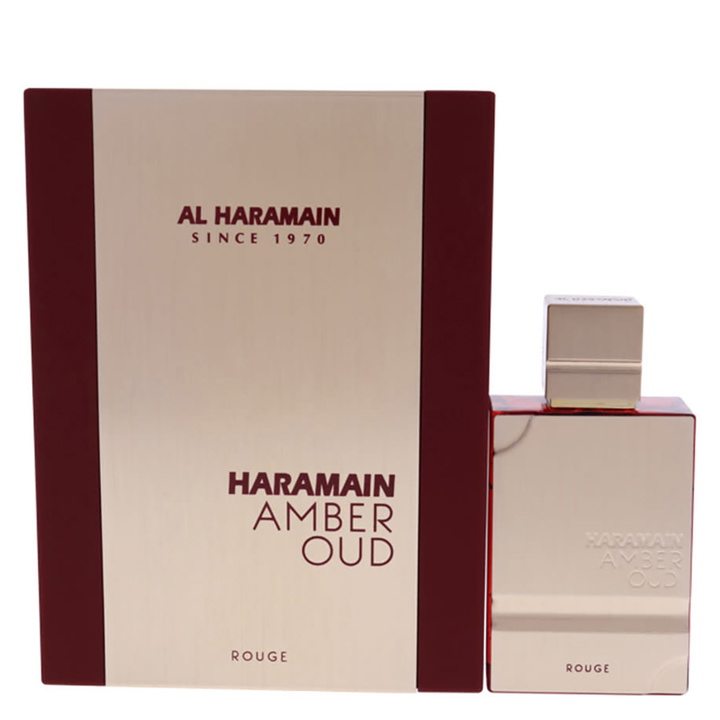 Photo: Amber Oud Rouge by Al Haramain Unisex EDP Spray - 2 oz