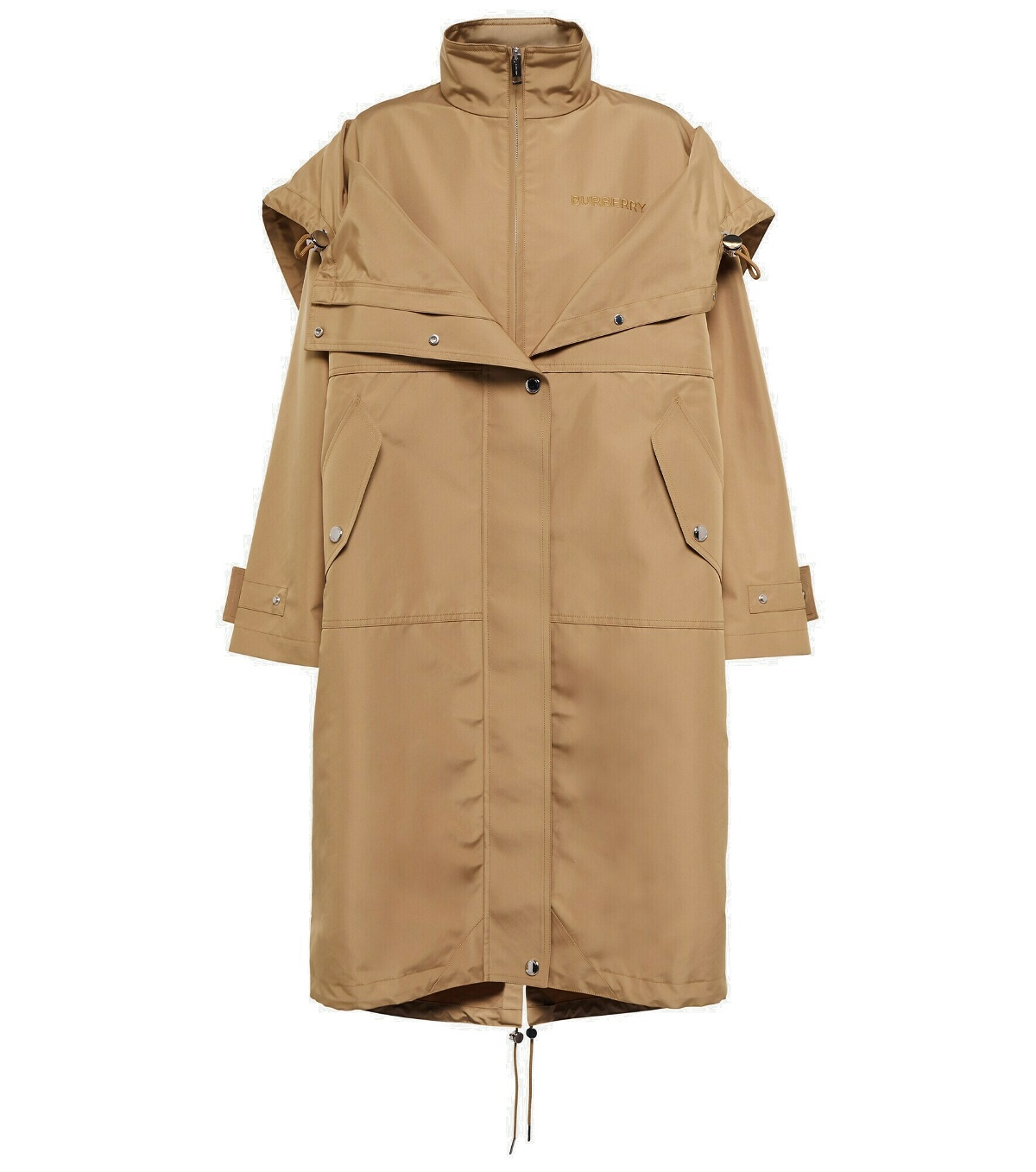 Photo: Burberry - Hooded technical raincoat