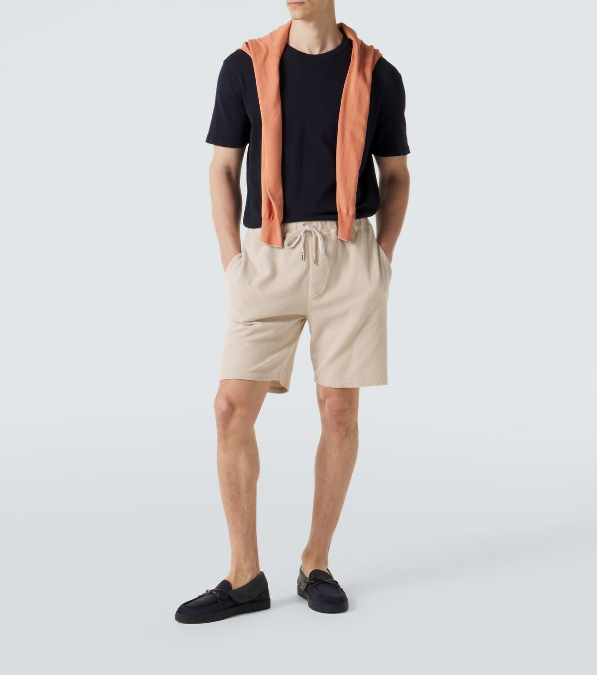 Fedeli Cotton terry shorts