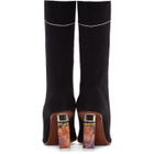 Vetements Black Lighter Heel Sock Boots