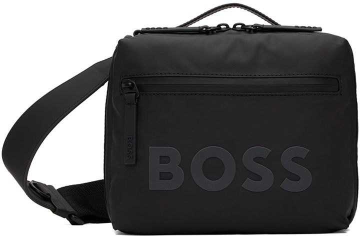 Photo: BOSS Black Logo Reporter Bag