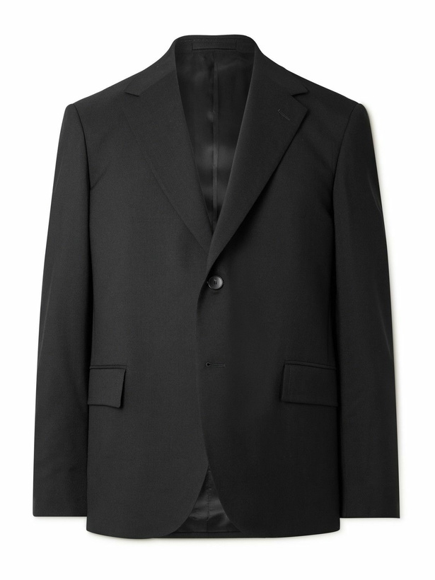 Photo: Mr P. - Oversized Virgin Wool Blazer - Black