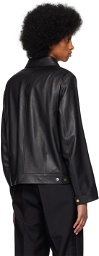 Dunhill Black Utility Leather Jacket