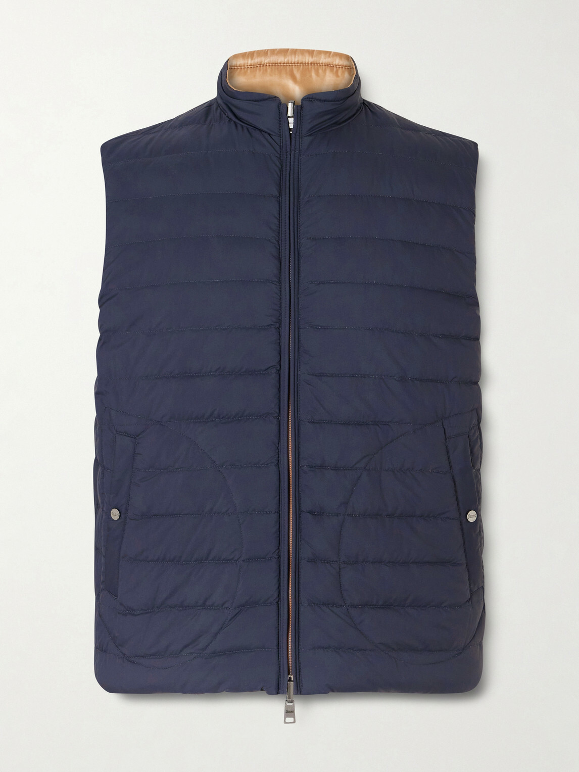 Herno - Reversible Quilted Down Gilet - Blue