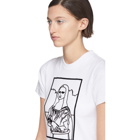 Maisie Wilen SSENSE Exclusive White Mona Lisa T-Shirt