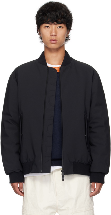 Photo: Moncler Black Kraun Down Bomber Jacket