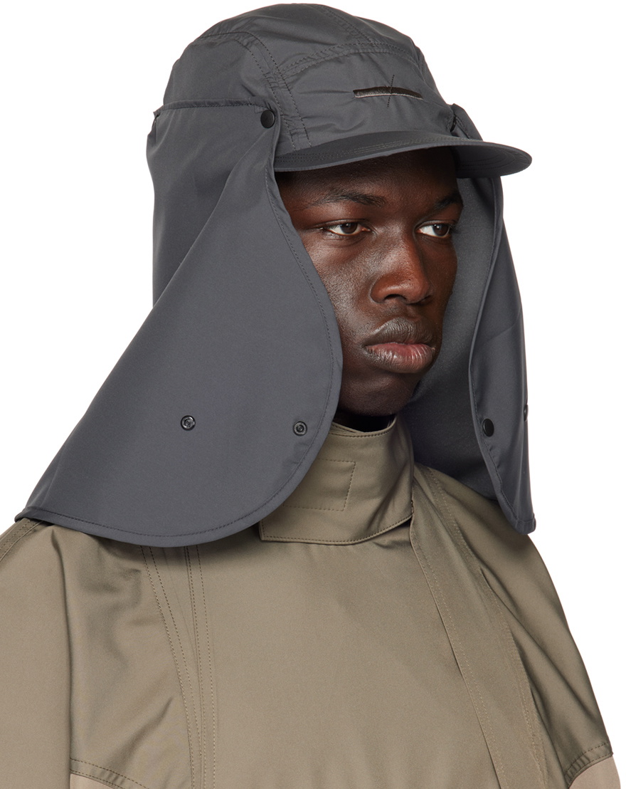 meanswhile Gray Feather Smooth Shade Cap