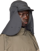 meanswhile Gray Feather Smooth Shade Cap
