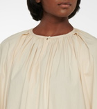 Deveaux New York - Aurora oversized cotton midi dress