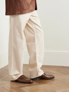 Loro Piana - Sergio Walk Leather Penny Loafers - Brown