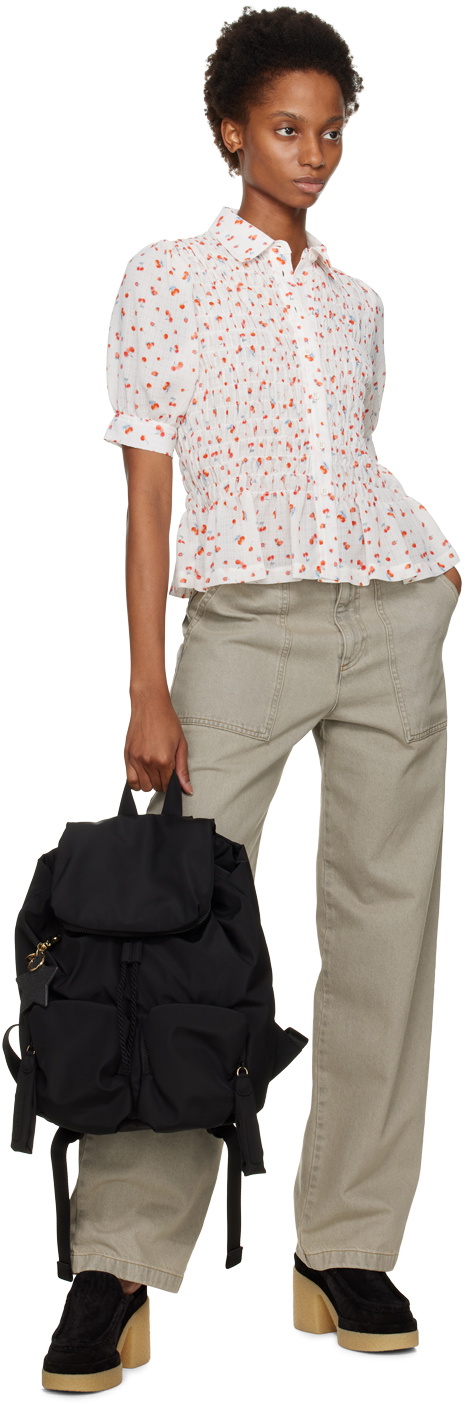 See by Chloé Black Joy Rider Backpack